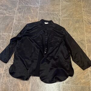 Maggie Barnes Black Blouse